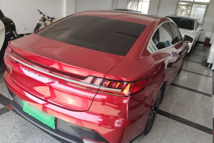 Used BYD Han 2020 EV Four-Wheel Drive High-Performance Flagship Model Rear Right 45 Deg