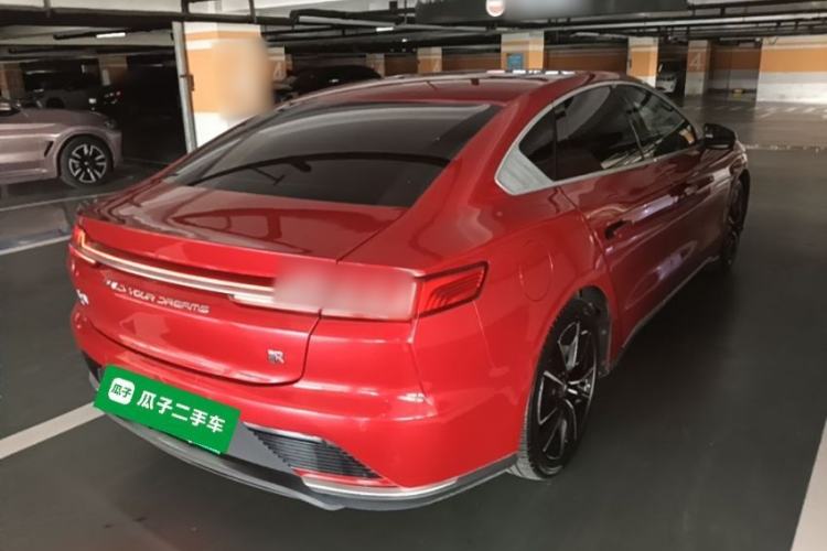 Used BYD Han 2020 EV Four-Wheel Drive High-Performance Flagship Model Rear Right 45 Deg