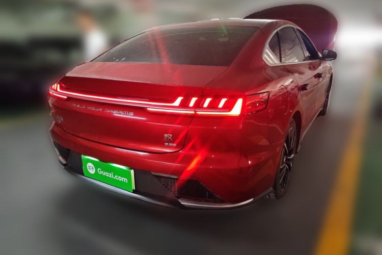 Used BYD Han 2020 EV Four-Wheel Drive High-Performance Flagship Model Rear Right 45 Deg