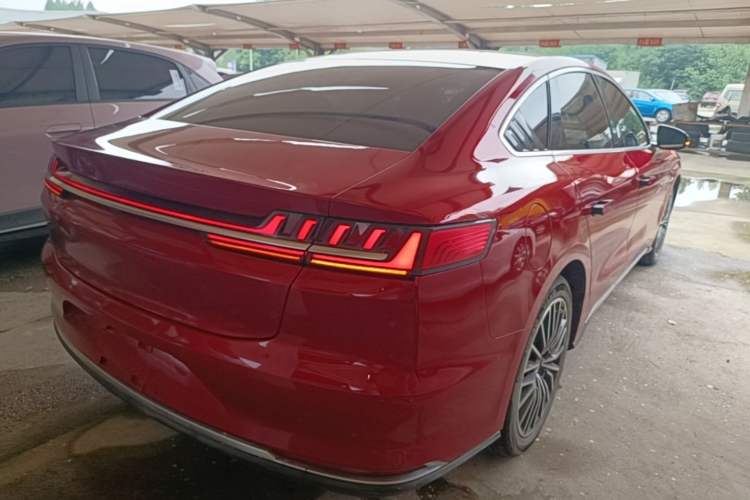 Used BYD Han 2020 DM Four-Wheel Drive Performance Edition Prestige Model Rear Right 45 Deg