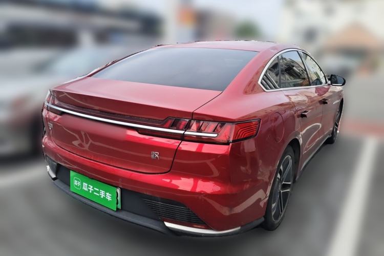 Used BYD Han 2020 EV Long-Range Deluxe Model Rear Right 45 Deg