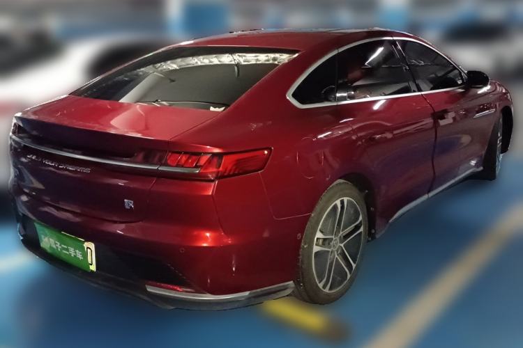 Used BYD Han 2020 EV Long-Range Deluxe Model Rear Right 45 Deg