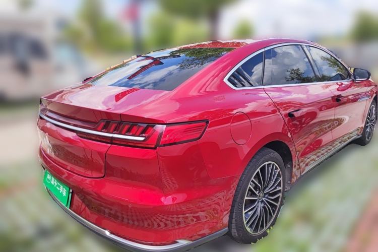 Used BYD Han 2020 DM Four-Wheel Drive Performance Edition Prestige Model Rear Right 45 Deg