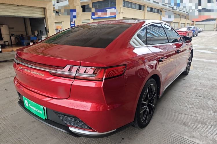 Used BYD Han 2020 EV Four-Wheel Drive High-Performance Flagship Model Rear Right 45 Deg