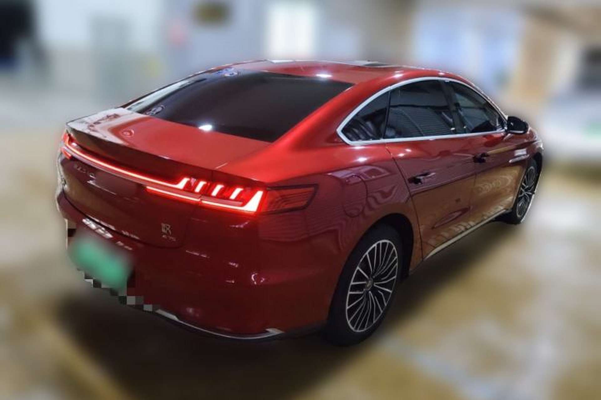 Used BYD Han 2020 DM Four-Wheel Drive Performance Edition Prestige Model Rear Right 45 Deg