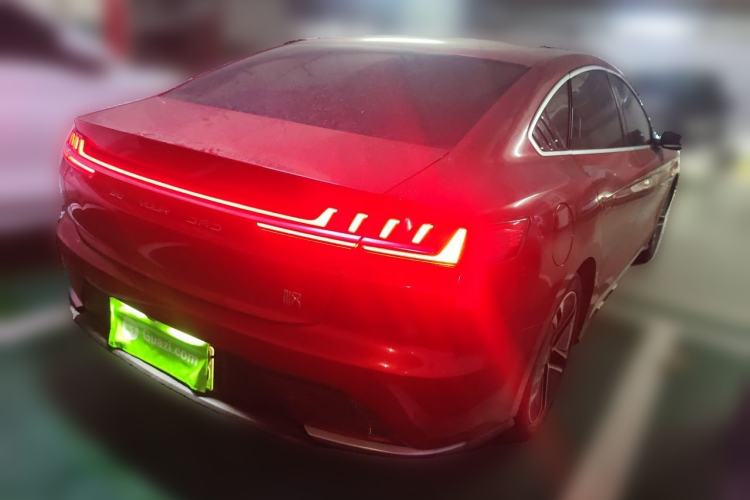 Used BYD Han 2020 EV Long-Range Deluxe Model Rear Right 45 Deg
