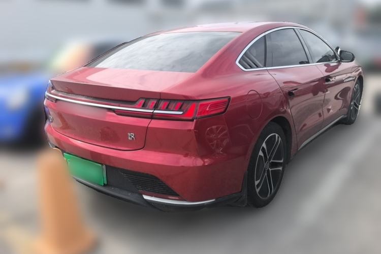 Used BYD Han 2020 EV Long-Range Deluxe Model Rear Right 45 Deg