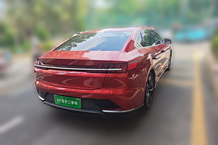 Used BYD Han 2020 EV Four-Wheel Drive High-Performance Flagship Model Rear Right 45 Deg