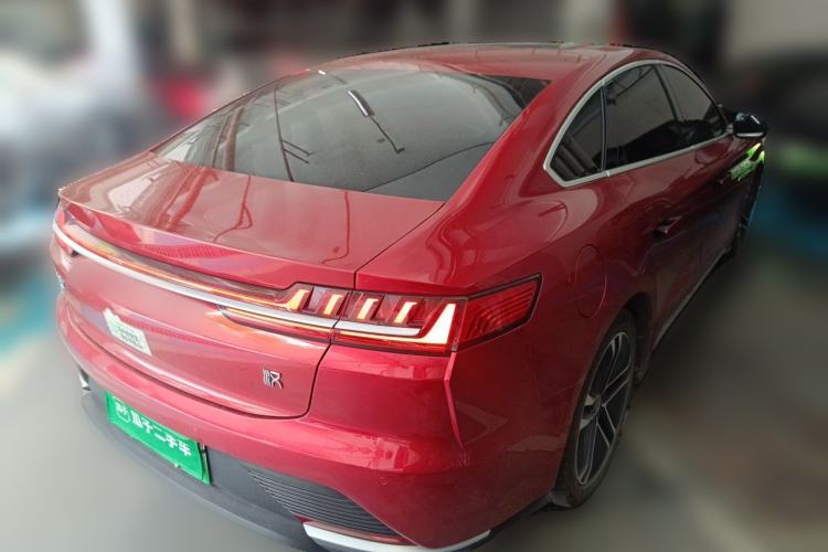 Used BYD Han 2020 EV Long-Range Deluxe Model Rear Right 45 Deg