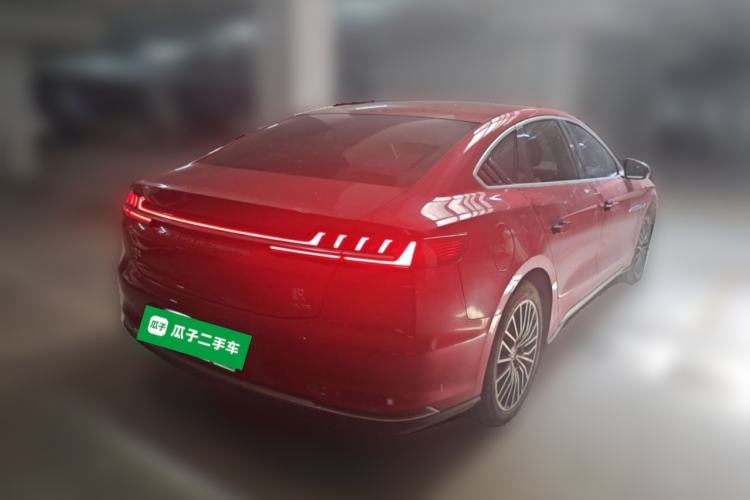Used BYD Han 2020 DM Four-Wheel Drive Performance Edition Prestige Model Rear Right 45 Deg