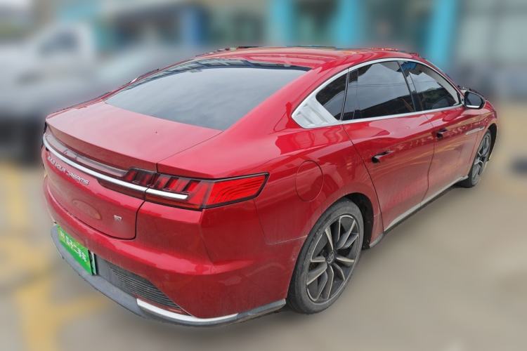 Used BYD Han 2020 EV Four-Wheel Drive High-Performance Flagship Model Rear Right 45 Deg