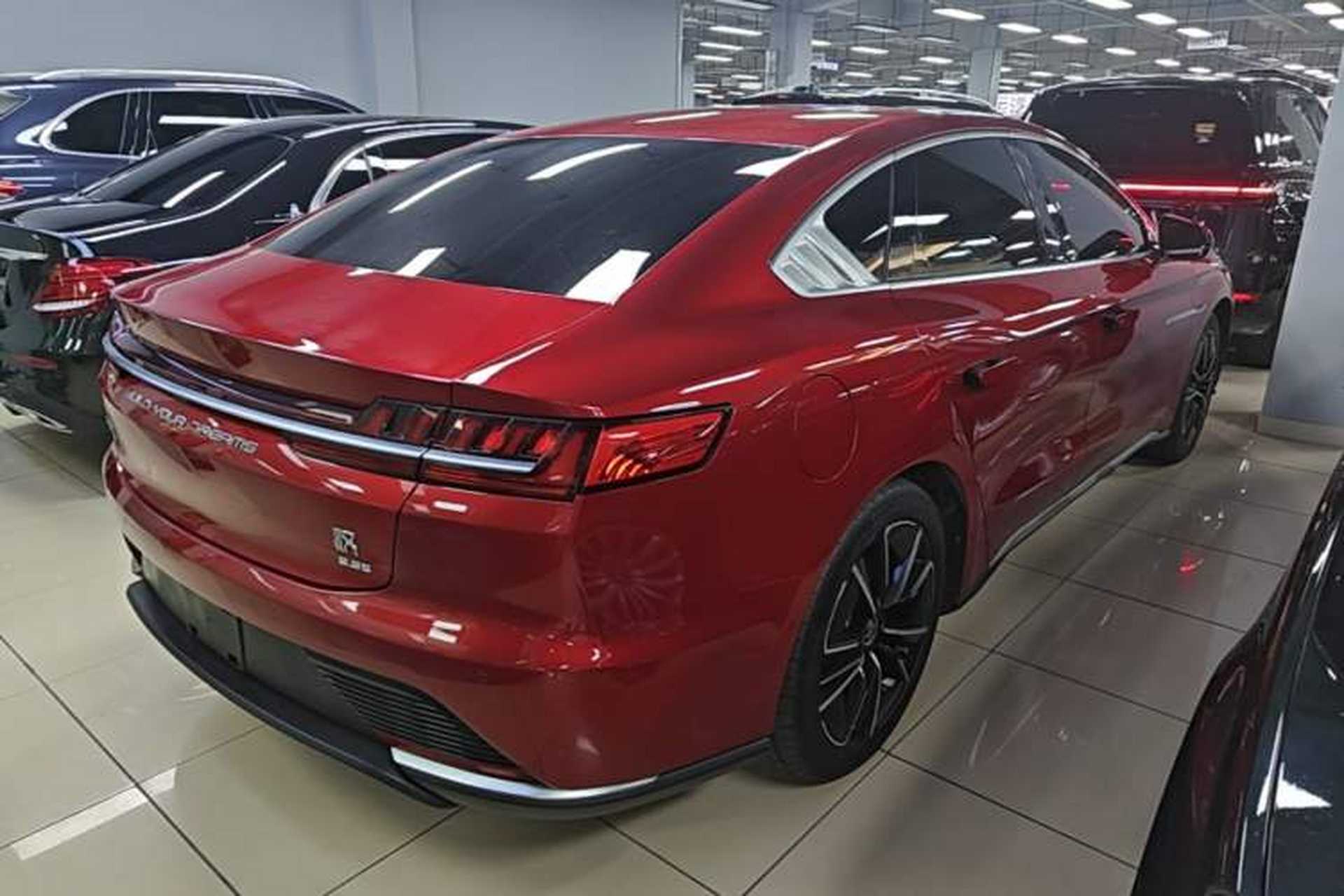 Used BYD Han 2020 EV Four-Wheel Drive High-Performance Flagship Model Rear Right 45 Deg