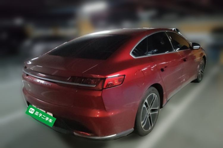 Used BYD Han 2020 EV Long-Range Deluxe Model Rear Right 45 Deg
