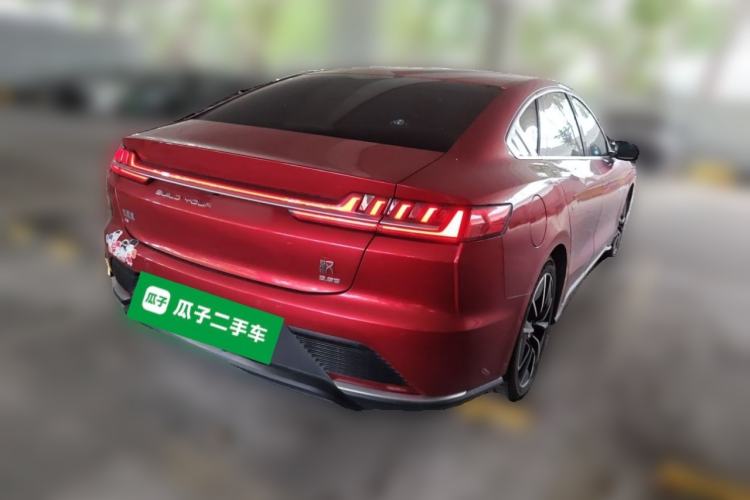 Used BYD Han 2020 EV Four-Wheel Drive High-Performance Flagship Model Rear Right 45 Deg