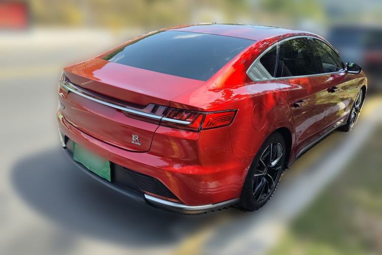 Used BYD Han 2020 EV Four-Wheel Drive High-Performance Flagship Model Rear Right 45 Deg