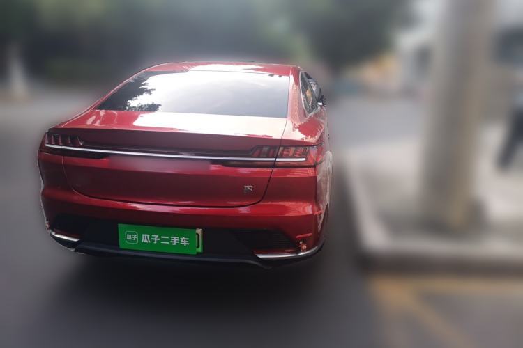 Used BYD Han 2020 EV Long-Range Deluxe Model Rear Right 45 Deg