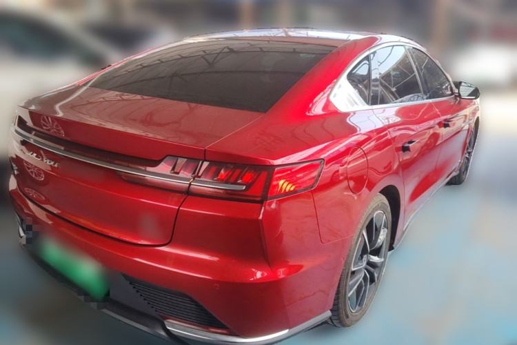 Used BYD Han 2020 EV Four-Wheel Drive High-Performance Flagship Model Rear Right 45 Deg