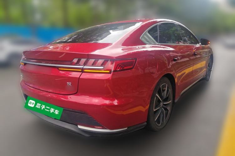Used BYD Han 2020 EV Four-Wheel Drive High-Performance Flagship Model Rear Right 45 Deg