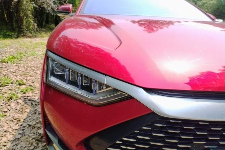 Used BYD Han 2020 DM Four-Wheel Drive Performance Edition Luxury Model Right Front Headlight