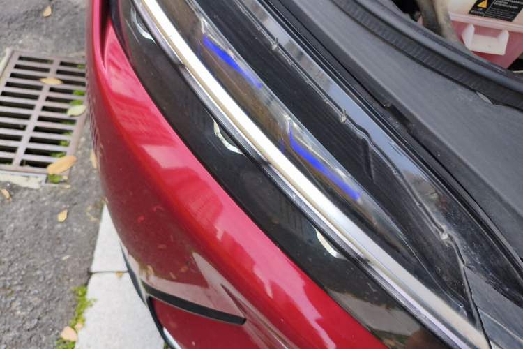 Used BYD Han 2020 EV Long-Range Luxury Model Right Front Headlight