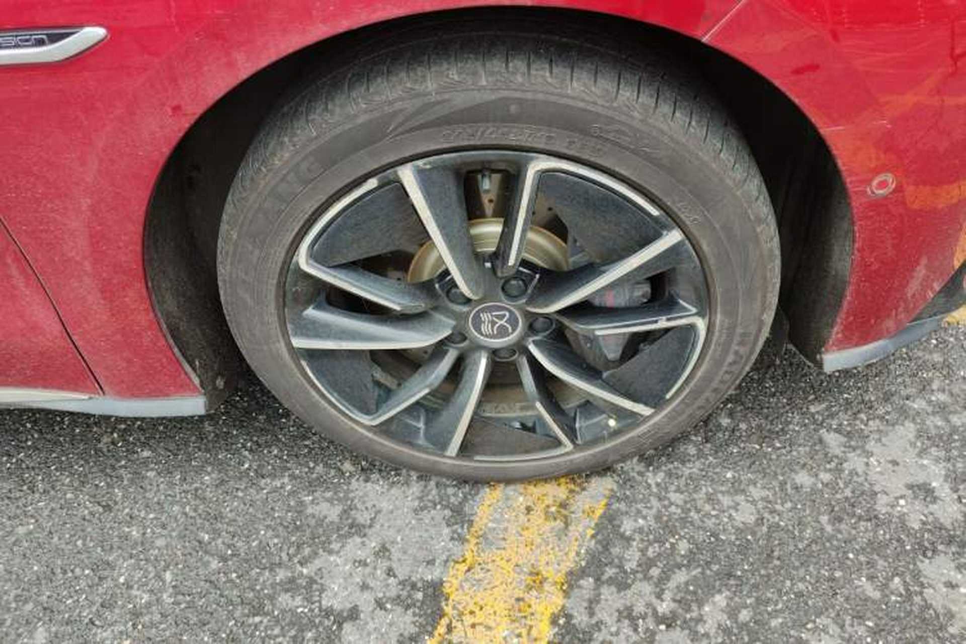 Used BYD Han 2020 EV Four-Wheel Drive High-Performance Flagship Model Right Front Wheel Hub