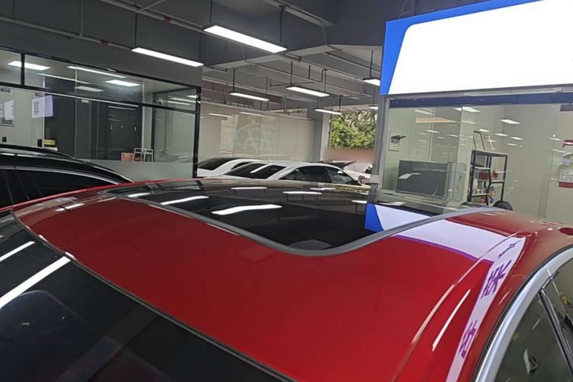 Used BYD Han 2020 EV Four-Wheel Drive High-Performance Flagship Model Roof