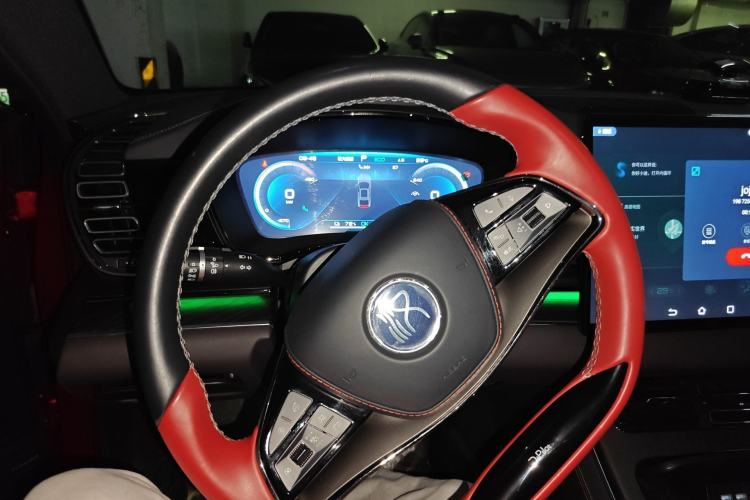 Used BYD Han 2020 EV Four-Wheel Drive High-Performance Flagship Model Steering Wheel