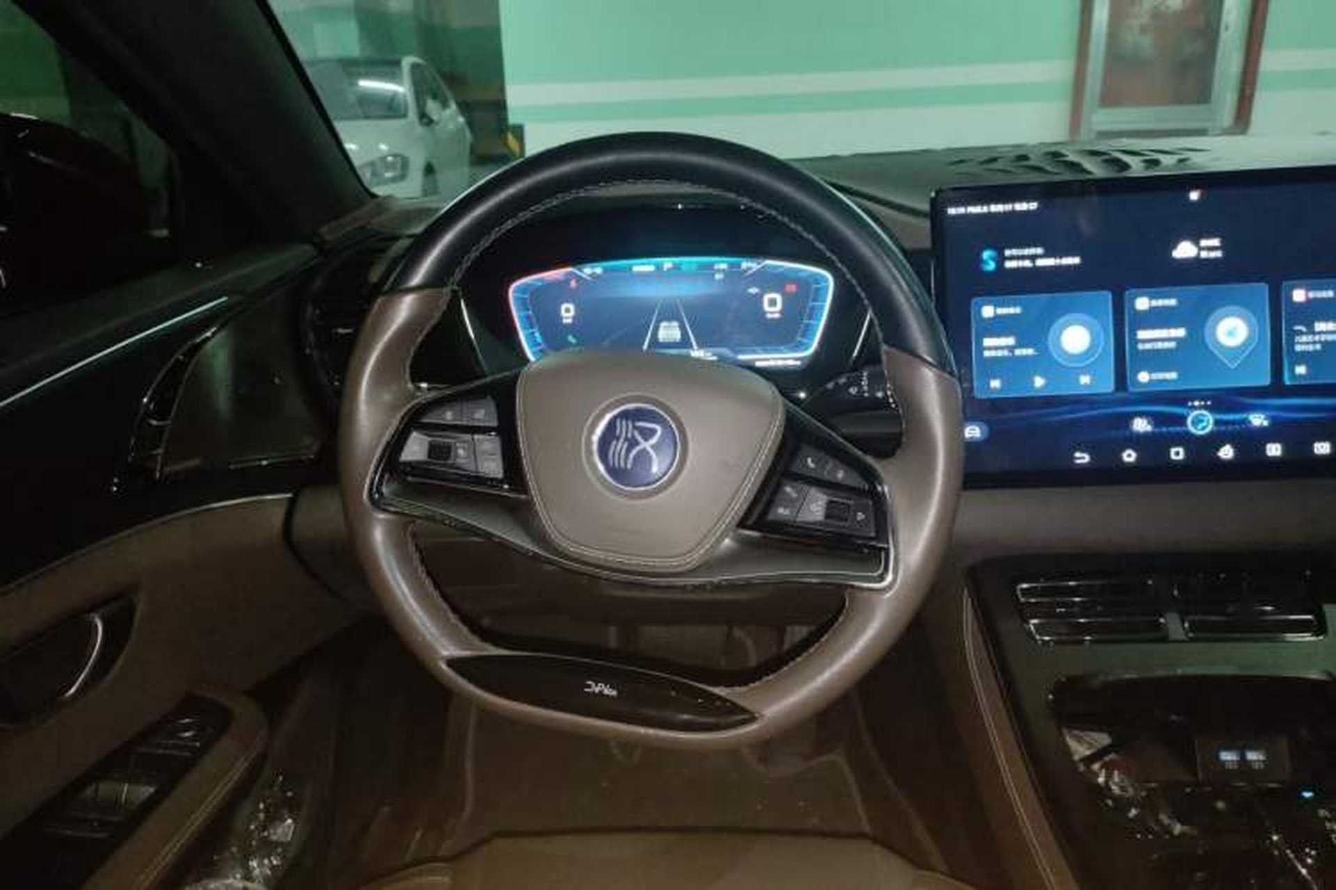 Used BYD Han 2020 EV Four-Wheel Drive High-Performance Flagship Model Steering Wheel