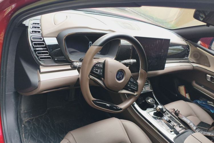 Used BYD Han 2020 EV Long-Range Luxury Model Steering Wheel