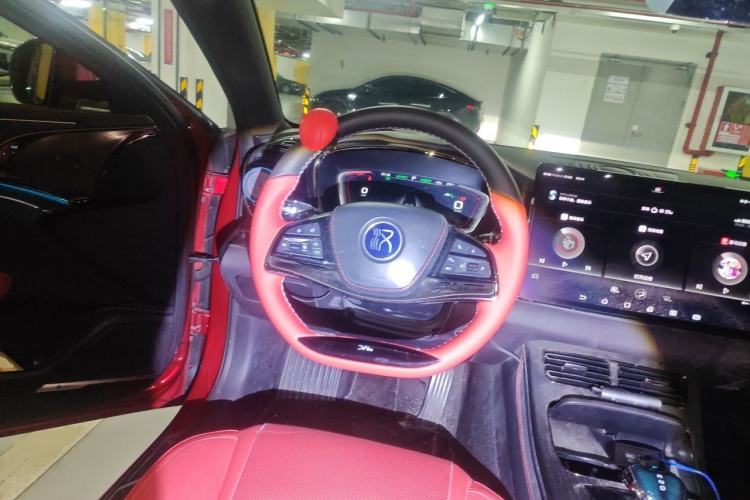 Used BYD Han 2020 EV Four-Wheel Drive High-Performance Flagship Model Steering Wheel