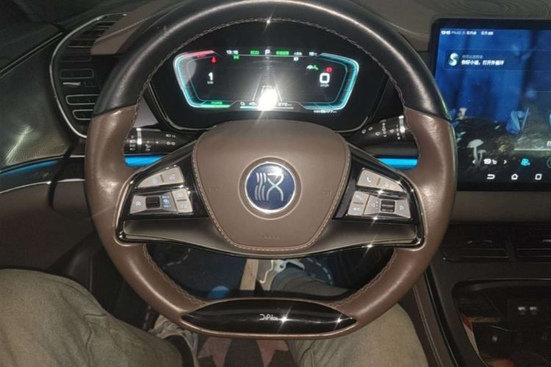 Used BYD Han 2020 EV Long-Range Deluxe Model Steering Wheel