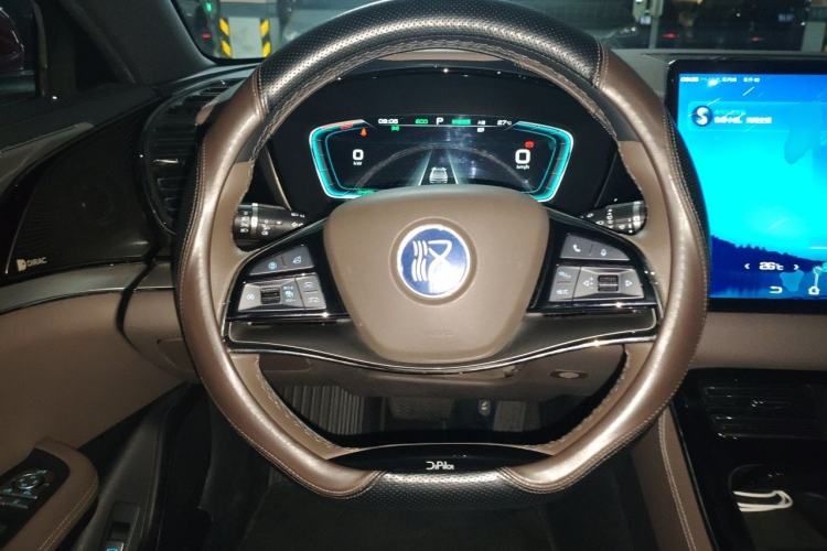 Used BYD Han 2020 EV Long-Range Luxury Model Steering Wheel