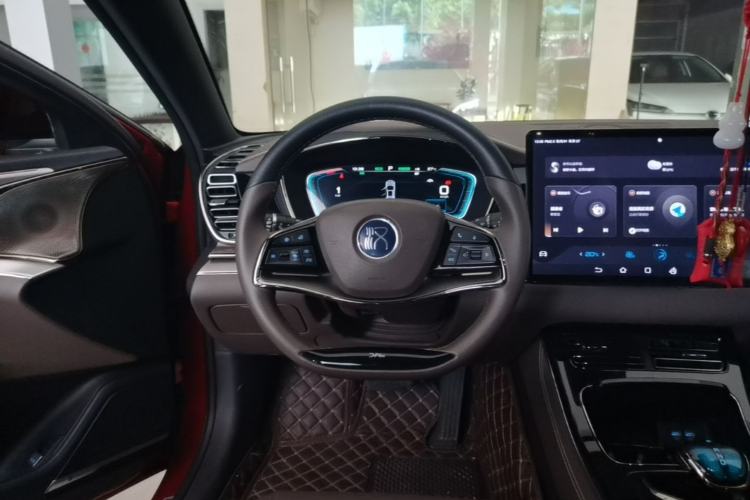 Used BYD Han 2020 EV Long-Range Luxury Model Steering Wheel
