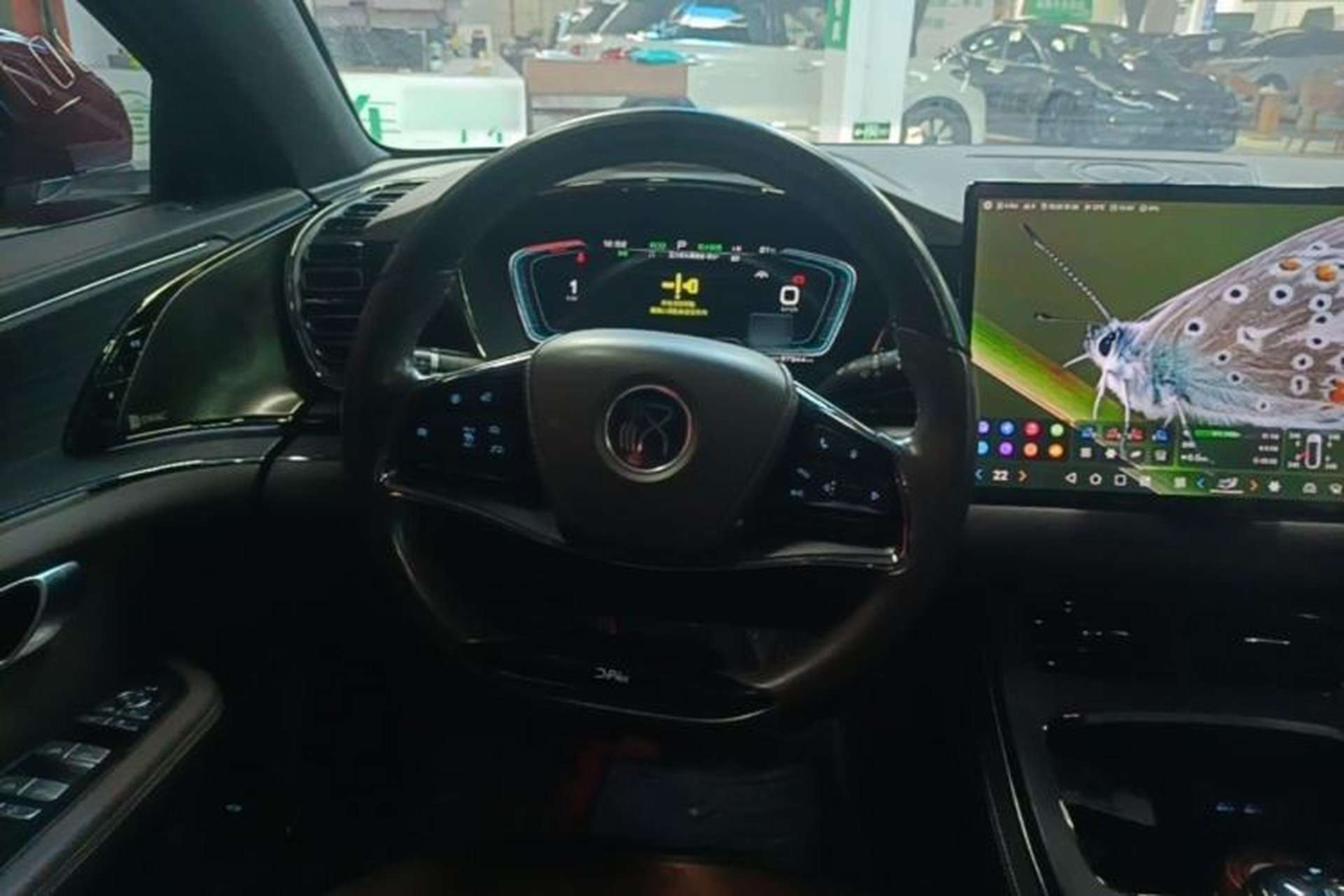 Used BYD Han 2020 EV Long-Range Deluxe Model Steering Wheel