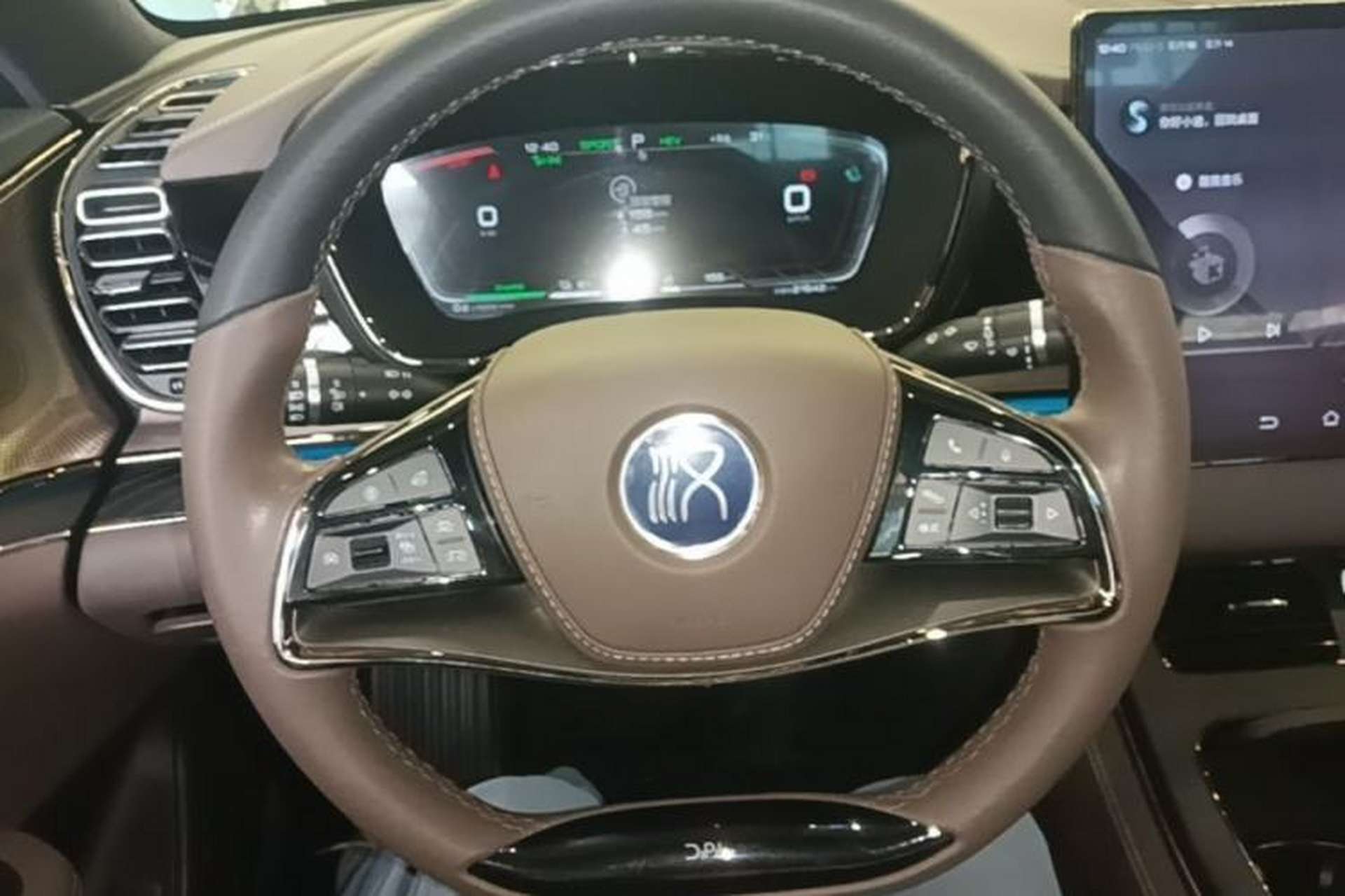 Used BYD Han 2020 DM Four-Wheel Drive Performance Edition Prestige Model Steering Wheel