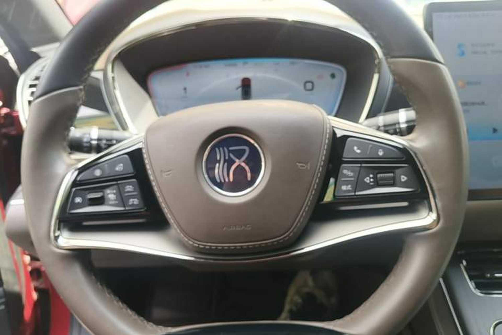 Used BYD Han 2020 EV Four-Wheel Drive High-Performance Flagship Model Steering Wheel
