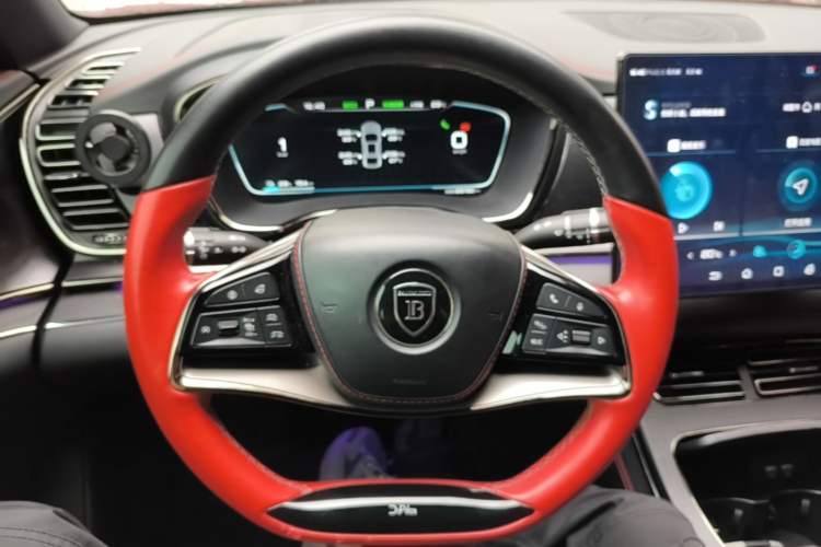 Used BYD Han 2020 EV Four-Wheel Drive High-Performance Flagship Model Steering Wheel