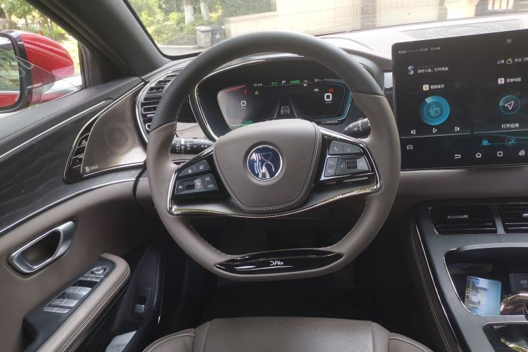 Used BYD Han 2020 EV Four-Wheel Drive High-Performance Flagship Model Steering Wheel