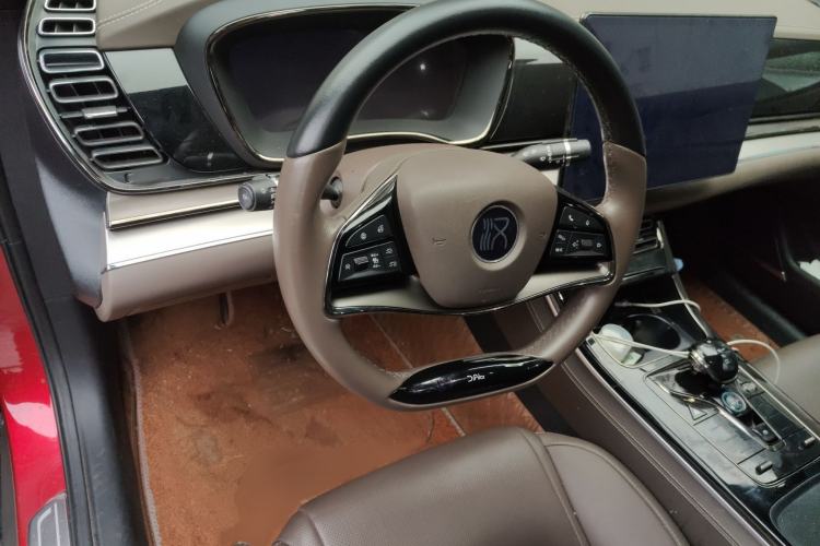 Used BYD Han 2020 EV Long-Range Luxury Model Steering Wheel