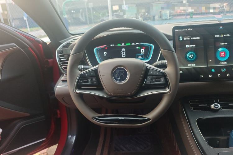 Used BYD Han 2020 EV Four-Wheel Drive High-Performance Flagship Model Steering Wheel