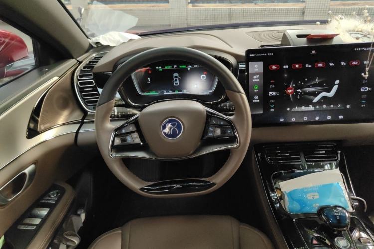 Used BYD Han 2020 EV Long-Range Luxury Model Steering Wheel