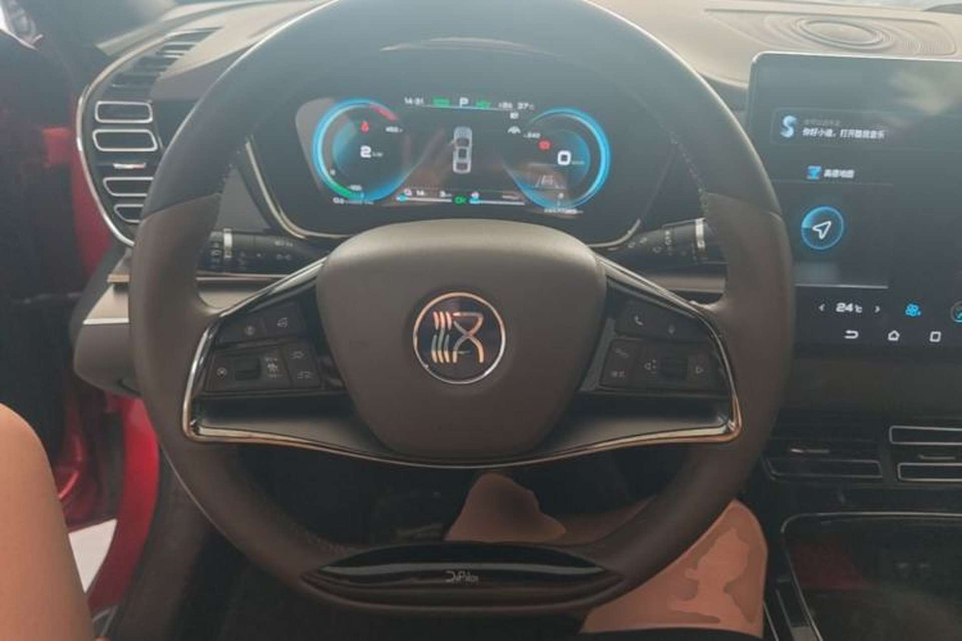 Used BYD Han 2020 DM Four-Wheel Drive Performance Edition Luxury Model Steering Wheel
