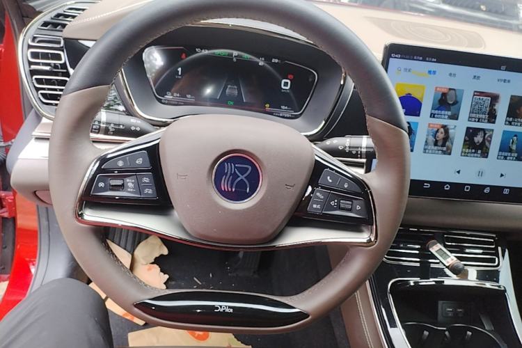 Used BYD Han 2020 DM Four-Wheel Drive Performance Edition Luxury Model Steering Wheel