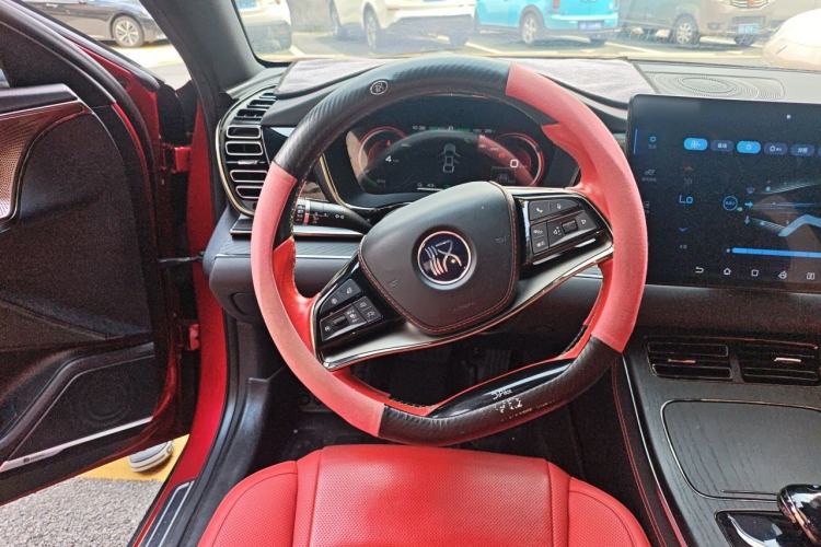 Used BYD Han 2020 EV Four-Wheel Drive High-Performance Flagship Model Steering Wheel