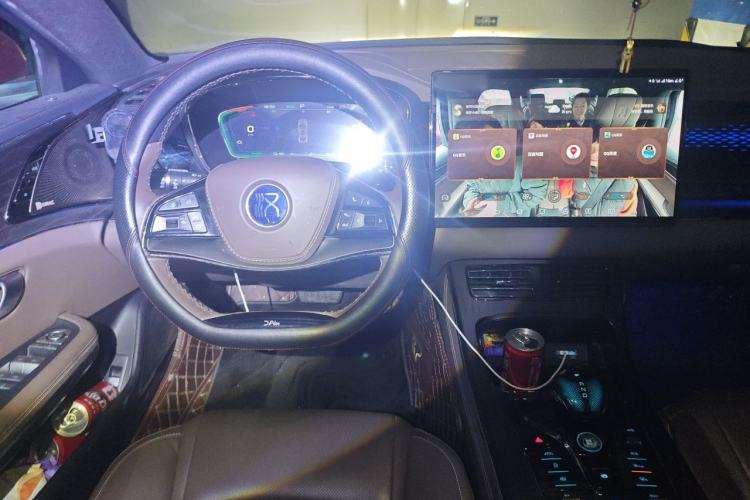 Used BYD Han 2020 DM Four-Wheel Drive Performance Edition Prestige Model Steering Wheel