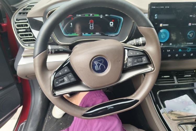 Used BYD Han 2020 EV Long-Range Luxury Model Steering Wheel