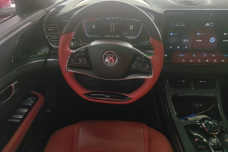 Used BYD Han 2020 EV Four-Wheel Drive High-Performance Flagship Model Steering Wheel