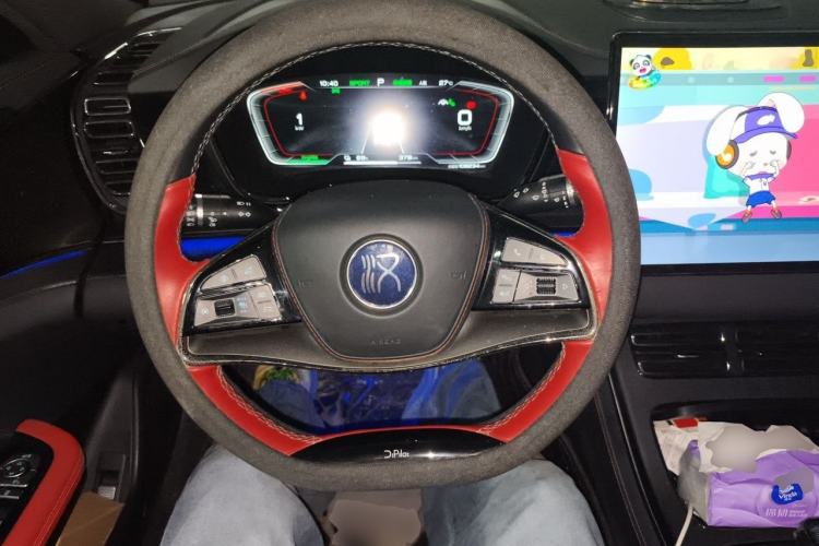 Used BYD Han 2020 EV Four-Wheel Drive High-Performance Flagship Model Steering Wheel