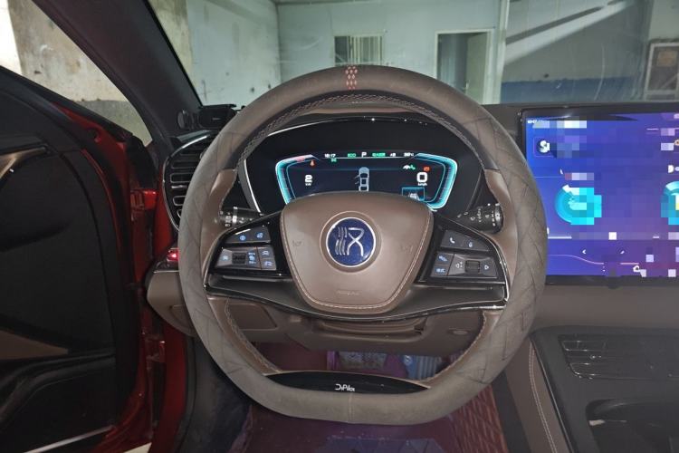 Used BYD Han 2020 EV Four-Wheel Drive High-Performance Flagship Model Steering Wheel
