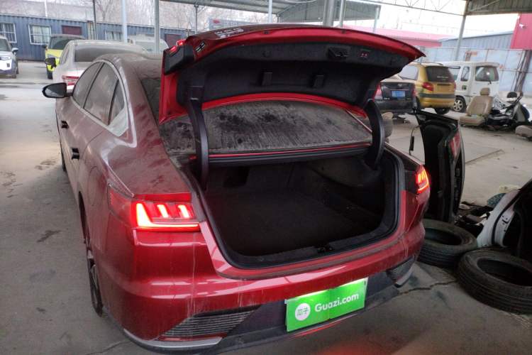 Used BYD Han 2020 EV Four-Wheel Drive High-Performance Flagship Model Trunk